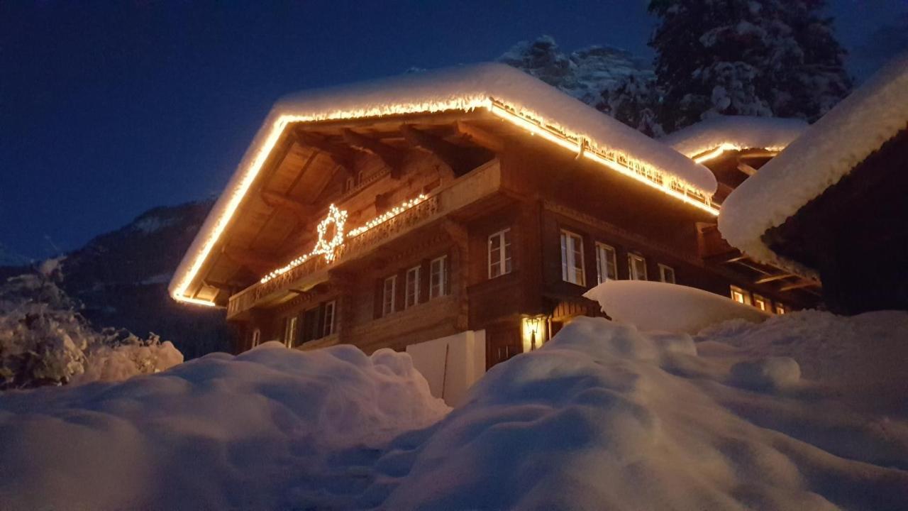 Chalet Bei Der Arve Grindelwald Exteriér fotografie